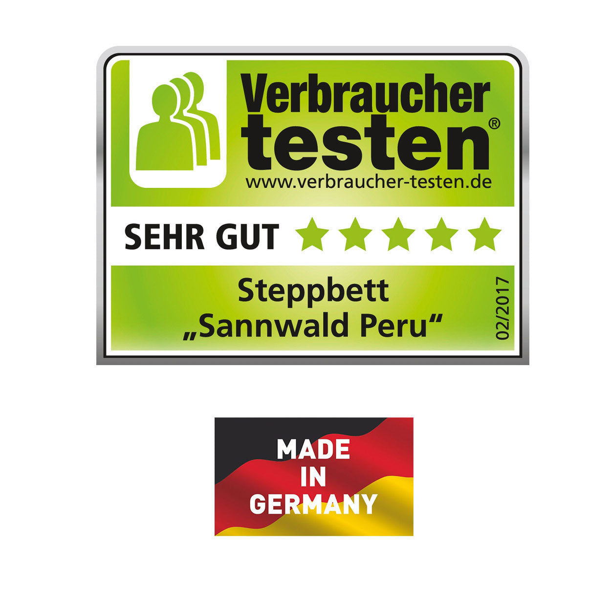 Sannwald Peru Ganzjahres-Bettdecke mit Alpakawolle-Füllung