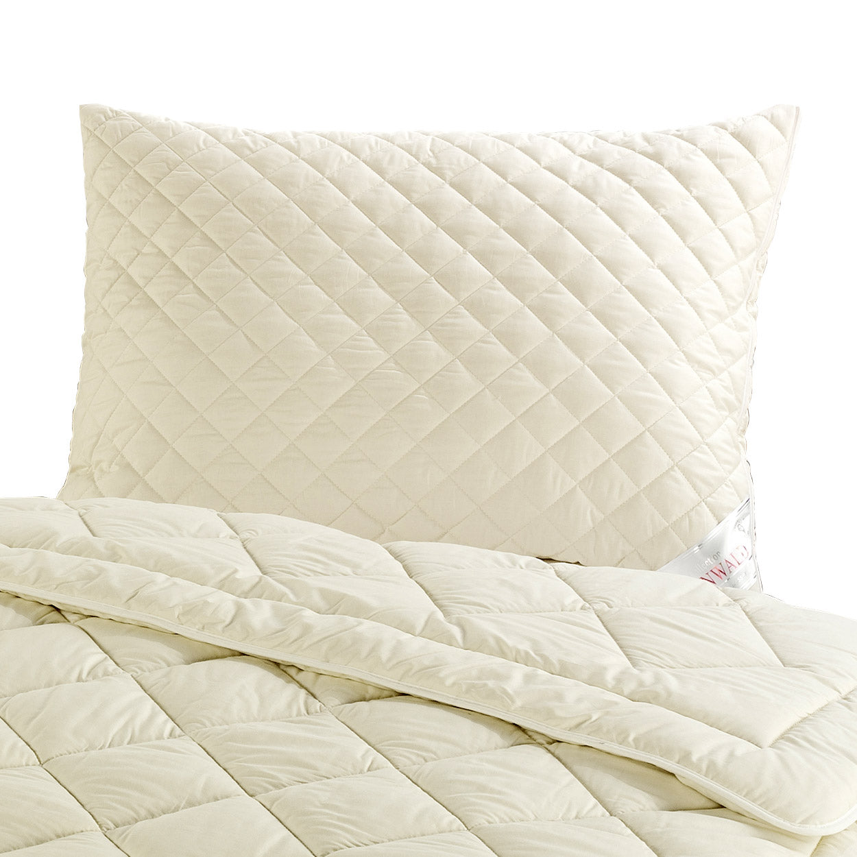 Sannwald Kairo Kopfkissen mit Wolle Füllung