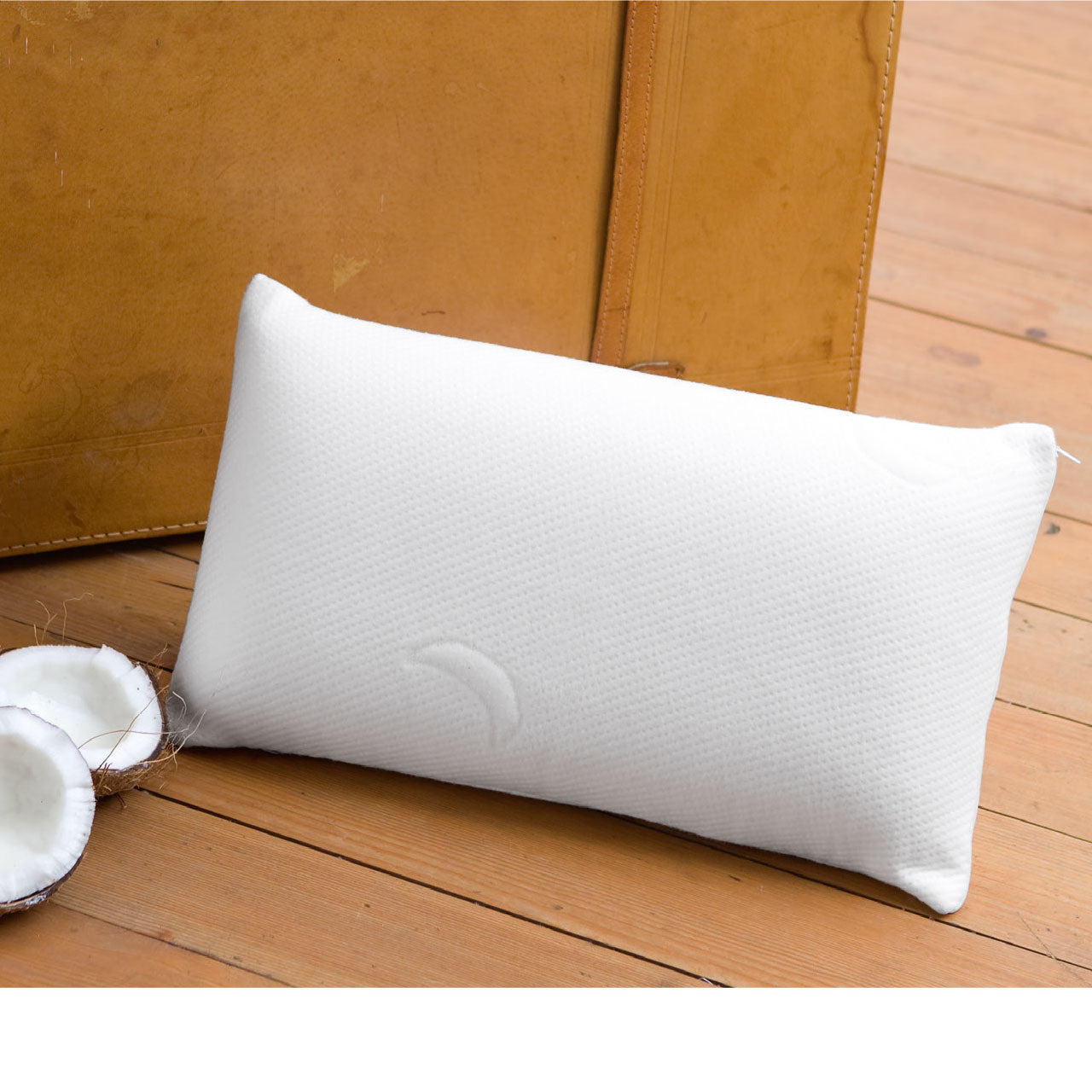 Hefel Sleep-Fit Reisekissen mit viscoelastischem Memory-Schaumkern, mit Tragetasche