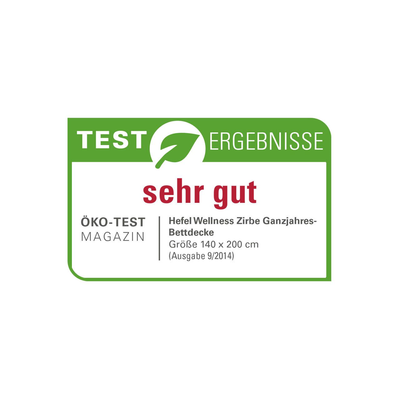 Hefel Wellness Zirbe Ganzjahres-Bettdecke mit Schafschurwolle-Zirben-Füllung