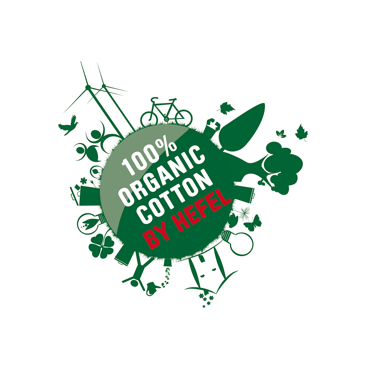 Hefel Bio-Wool Ganzjahres-Bettdecke mit Schafschurwolle-Füllung