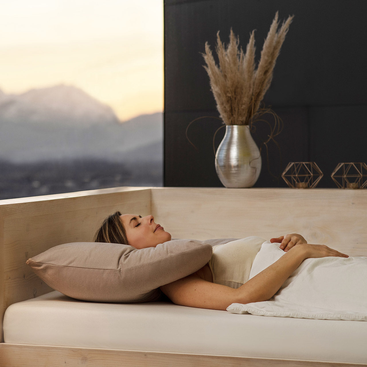 Hefel My Neck Kissenbezug für Nackenstützkissen aus Baumwoll Jersey 50 x 70 cm