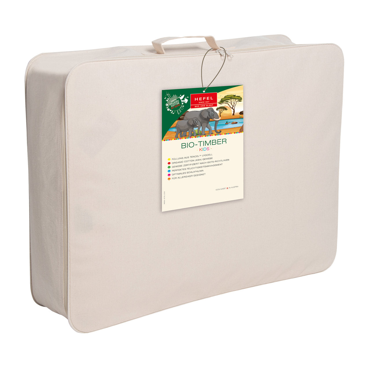 Hefel Bio Timber Kids Kinder-Bettdecke mit TENCEL™-Füllung