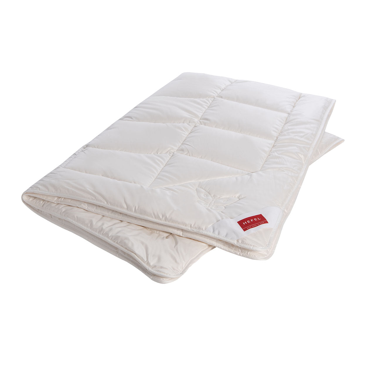 Hefel Pure Silk Sommer-Bettdecke mit Wildseide-Füllung