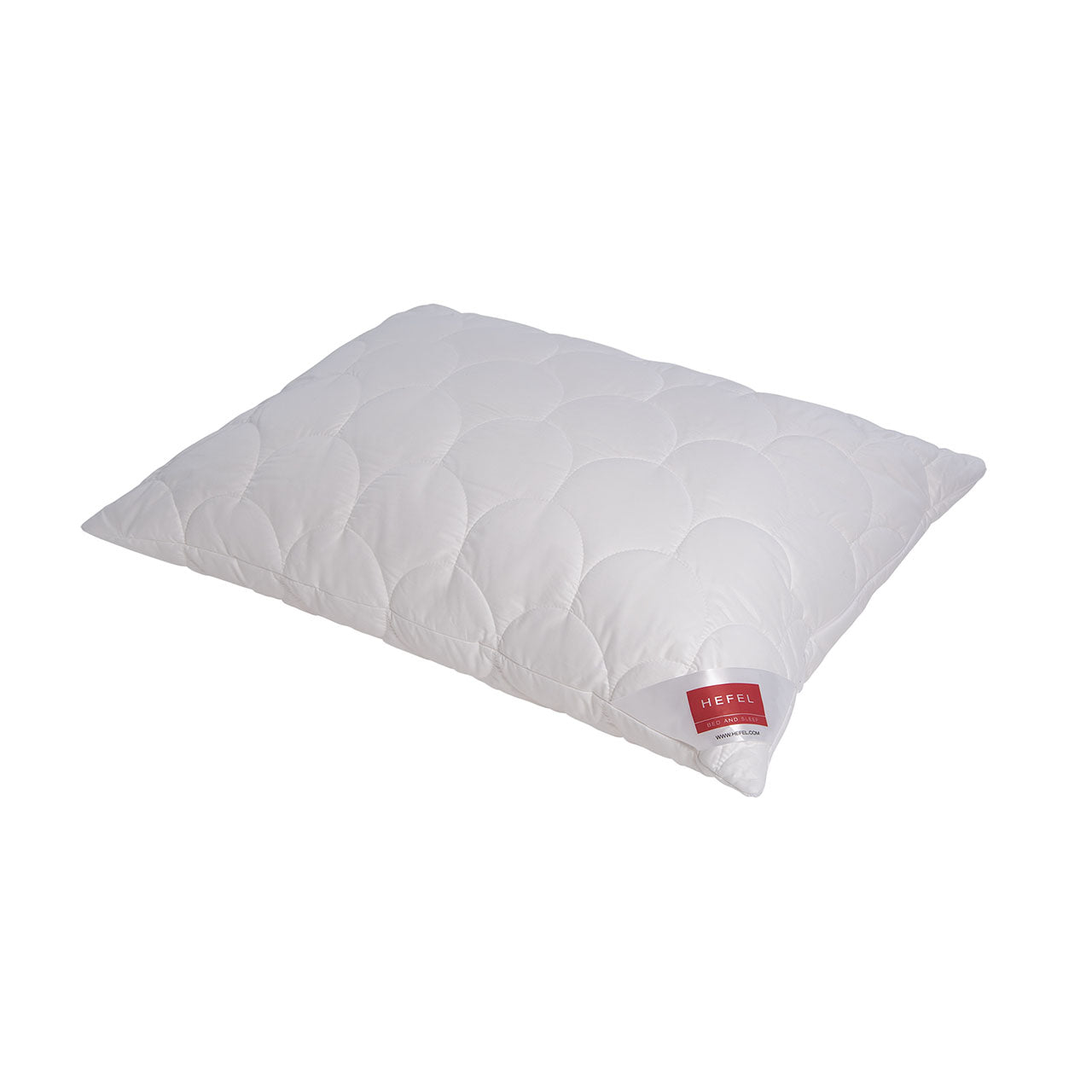 Hefel Edition 101 Kopfkissen mit TENCEL™-Steppung und PES-Faserbällchen-Füllung