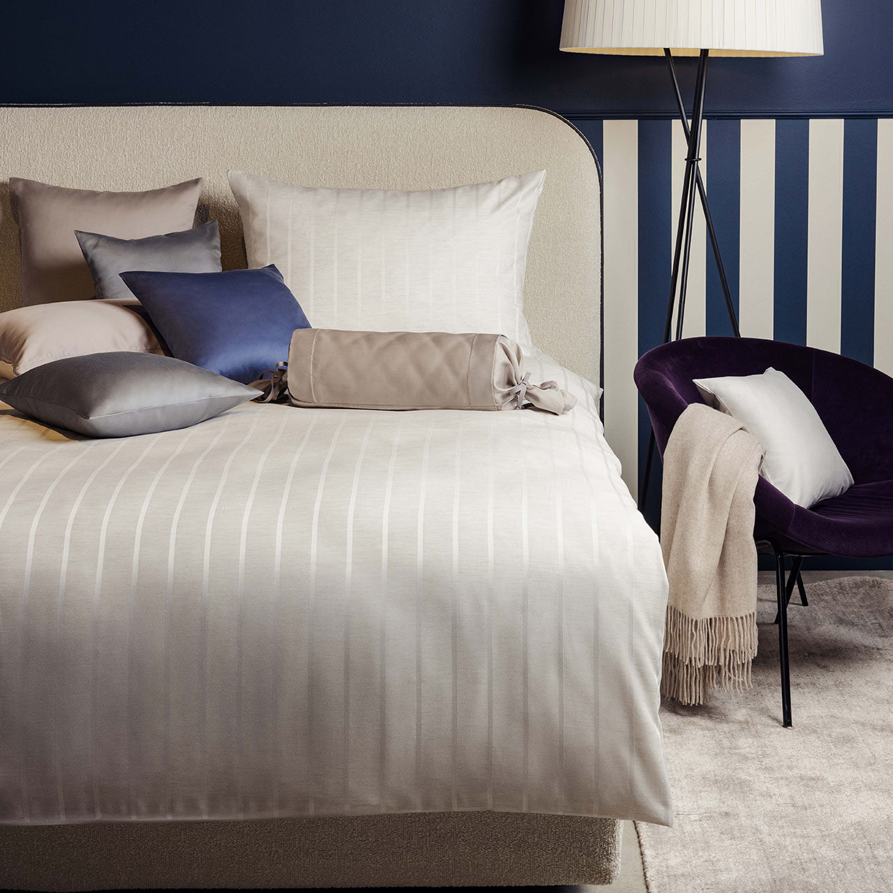 Hefel Opulence Bettdeckenbezug aus TENCEL™ / Cashmere Edelsatin