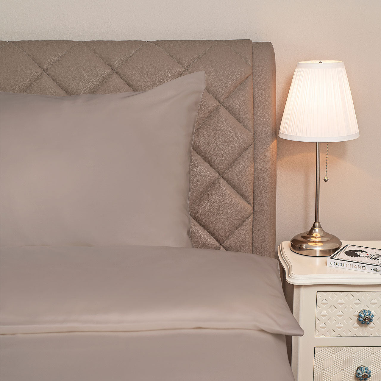 Hefel Classic Uni Bettdeckenbezug aus TENCEL™ Edelsatin