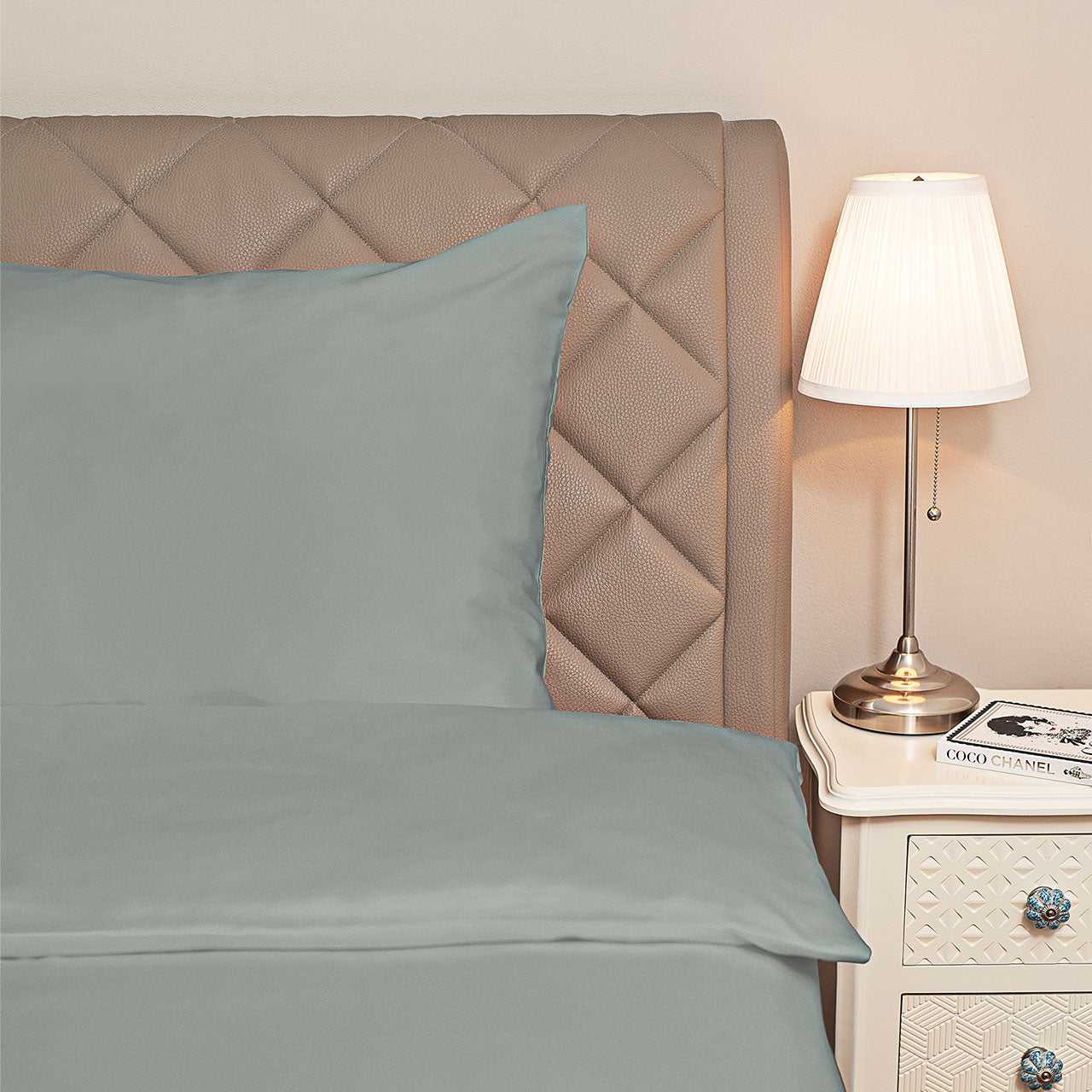 Hefel Classic Uni Bettdeckenbezug aus TENCEL™ Edelsatin