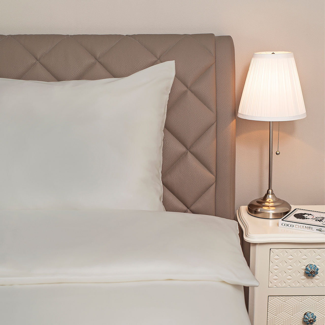 Hefel Classic Uni Bettdeckenbezug aus TENCEL™ Edelsatin