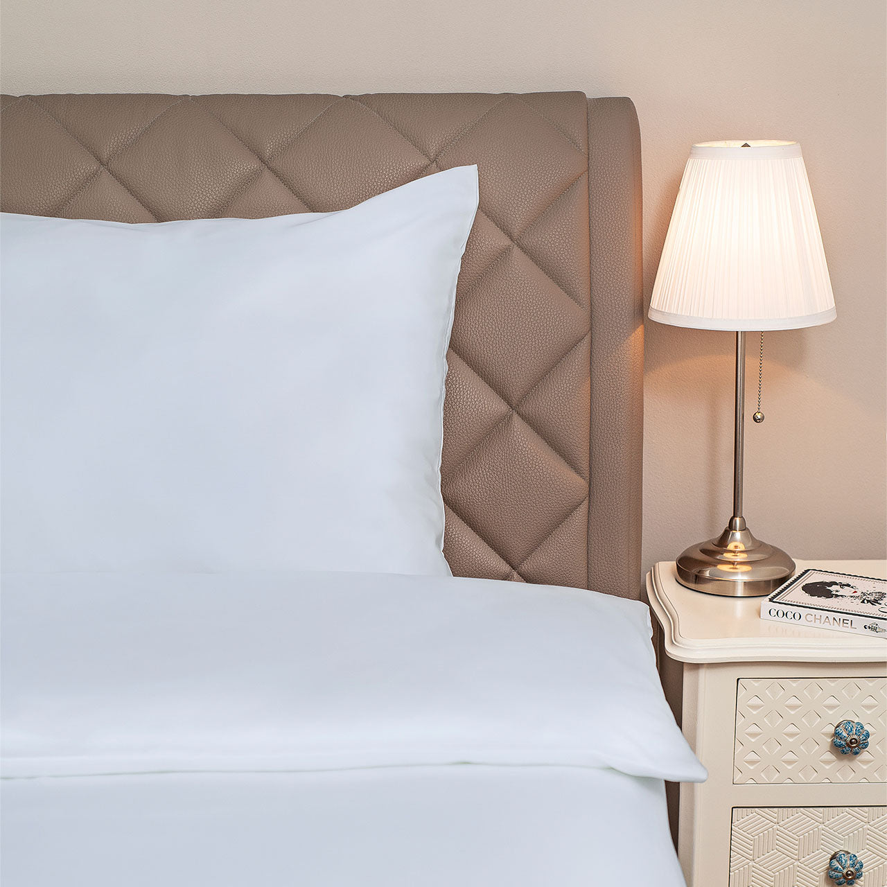 Hefel Classic Uni Bettdeckenbezug aus TENCEL™ Edelsatin