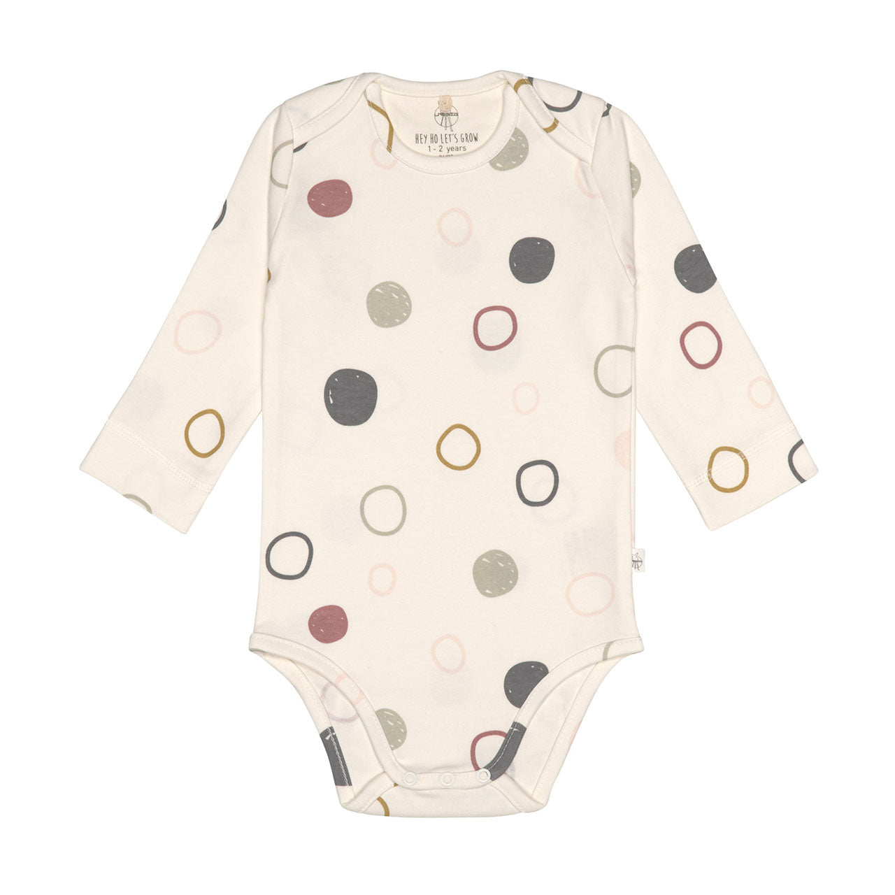 Lässig Cozy Colors Baby Langarm-Body aus Bio Baumwolle
