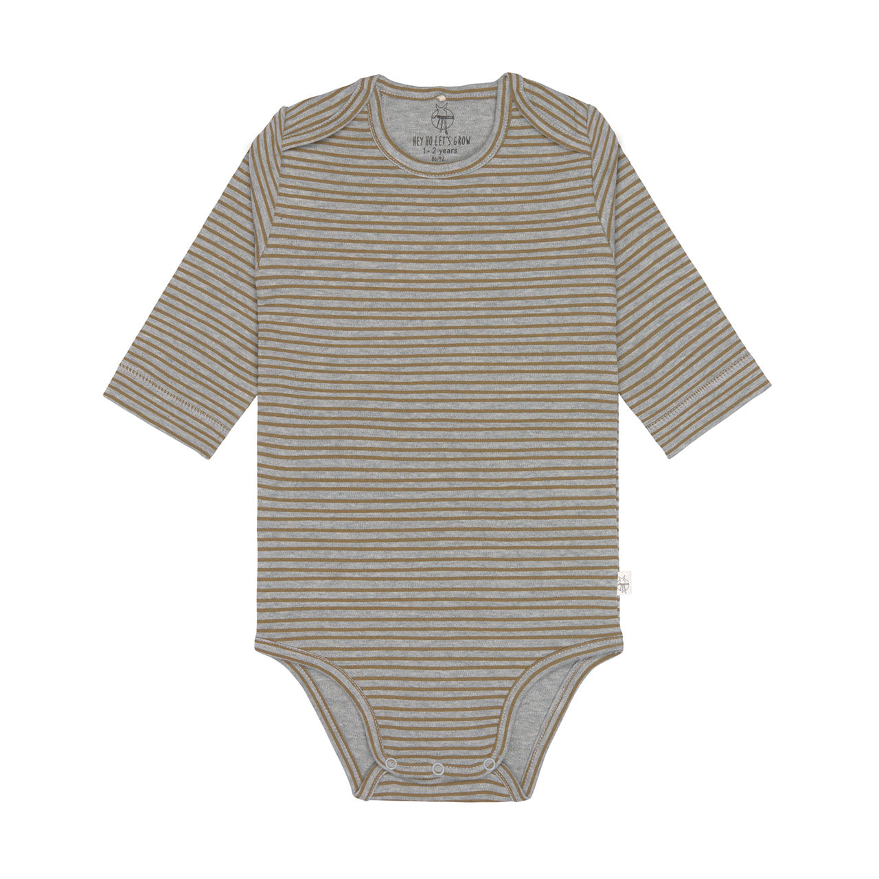 Lässig Cozy Colors Baby Langarm-Body aus Bio Baumwolle