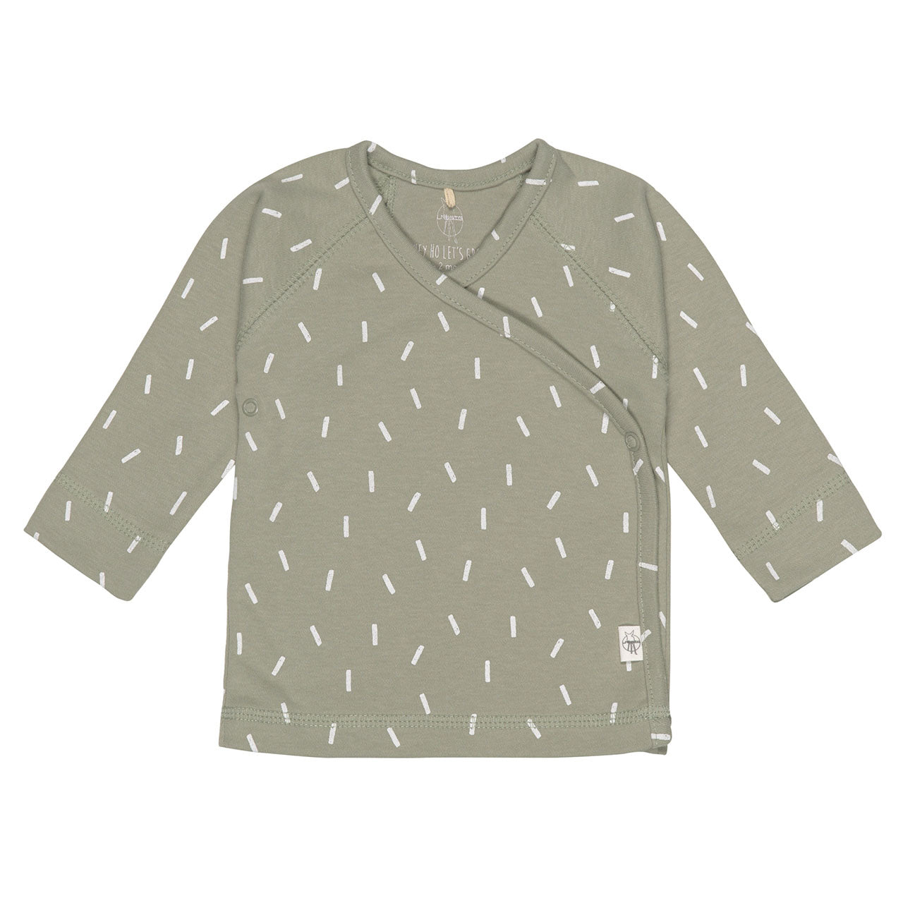 Lässig Cozy Colors Baby Wickelshirt Kimono aus Bio Baumwolle