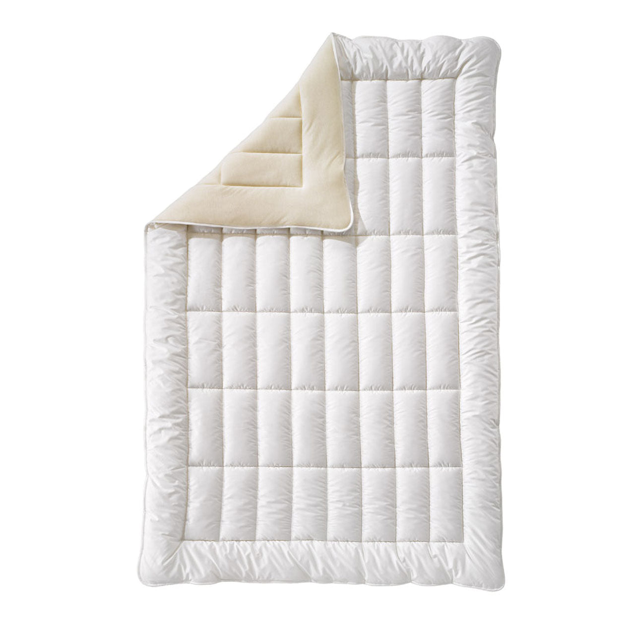 Billerbeck COSIDORM® Nature Superlight Frühjahr/Sommer-Bettdecke mit Schafschurwolle-Füllung