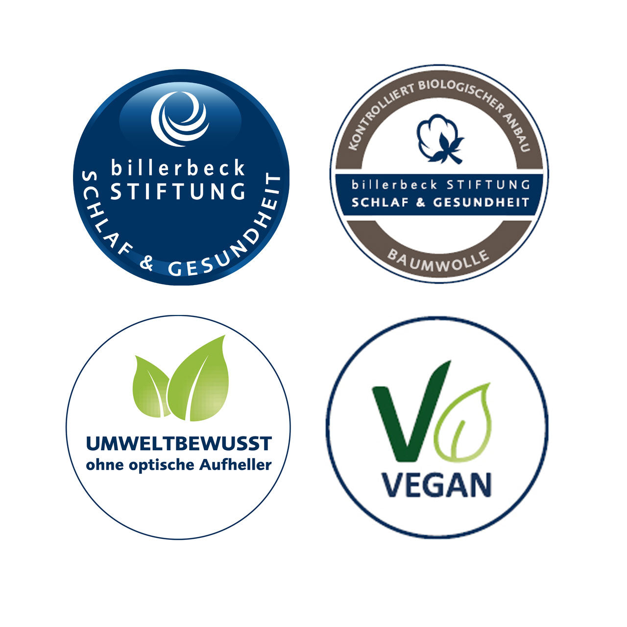 Billerbeck Cosicotton® Nature Uno Ganzjahres-Bettdecke mit Baumwolle-Füllung