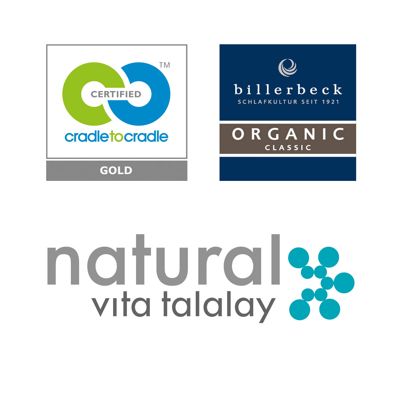 Billerbeck Cosineck® Nature Nackenkissen mit Naturlatex Kern