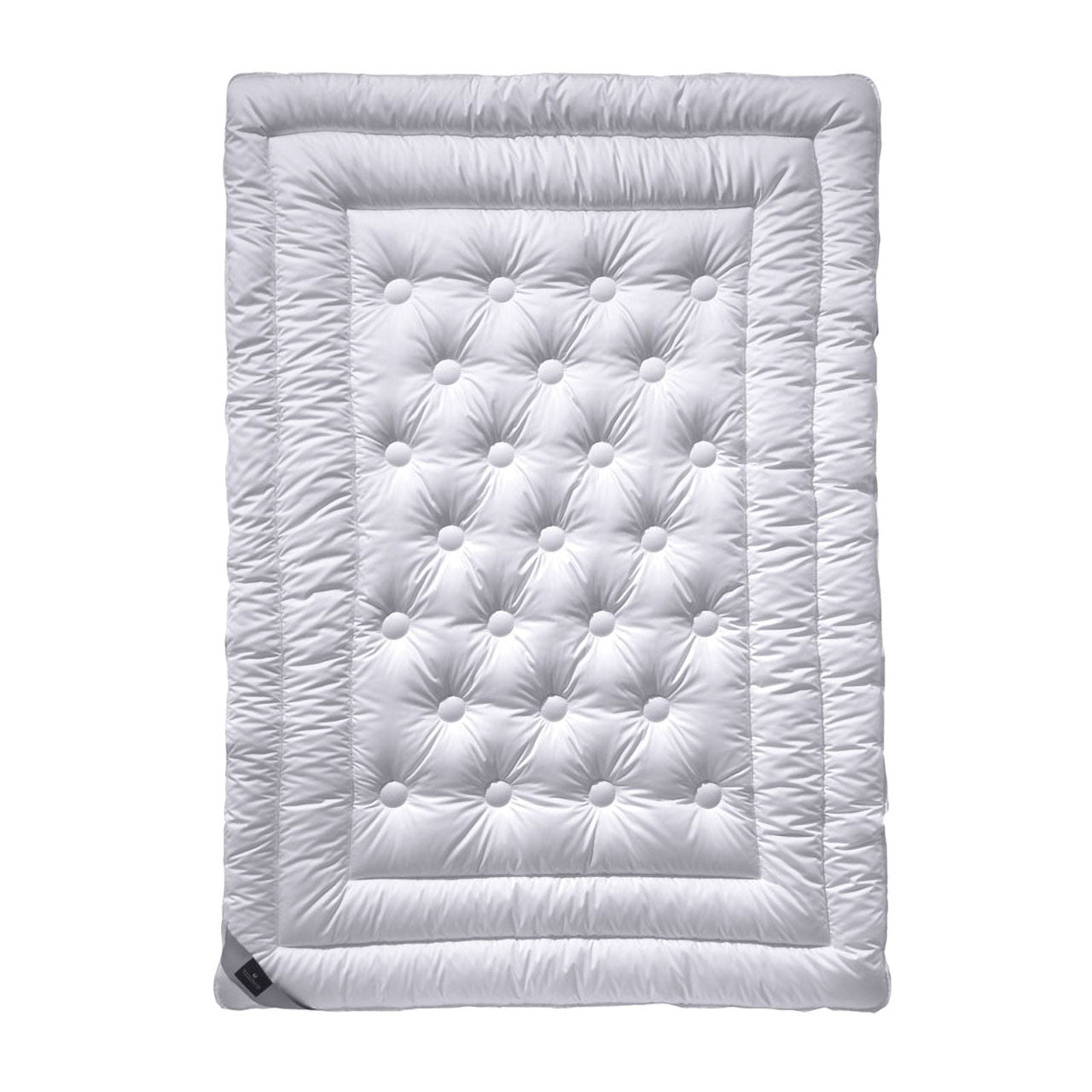 Billerbeck Meisterklasse Uno Ganzjahres-Bettdecke mit Schafschurwolle-Füllung