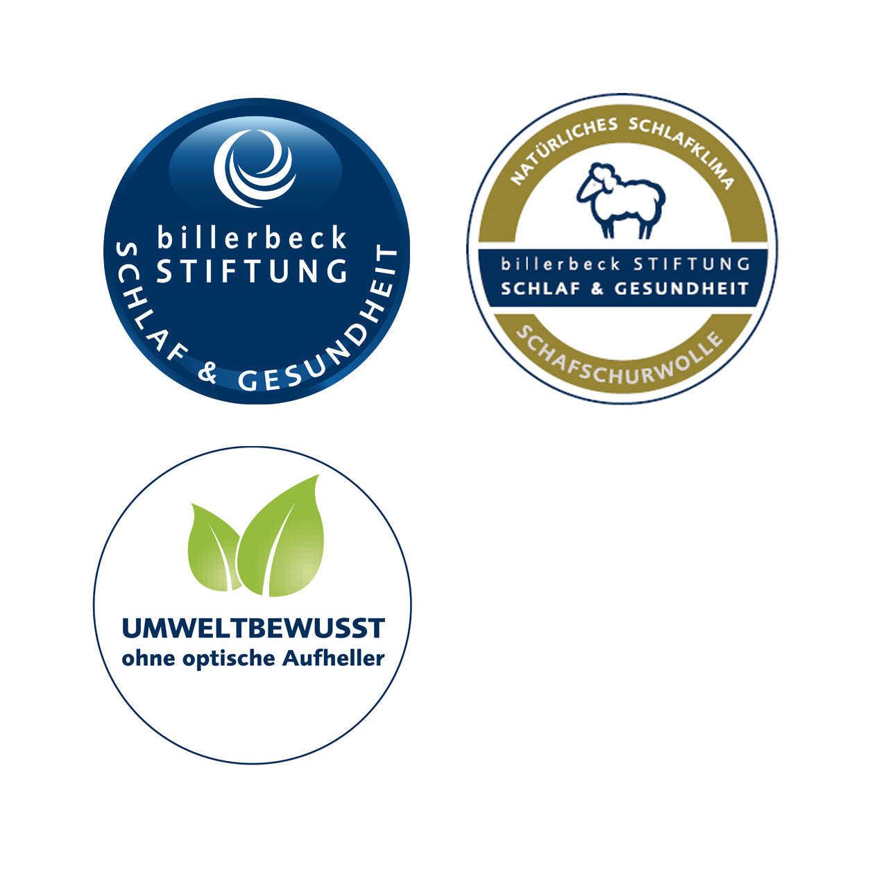 Billerbeck Lanadorm Uno Ganzjahres-Bettdecke mit Schafschurwolle-Füllung