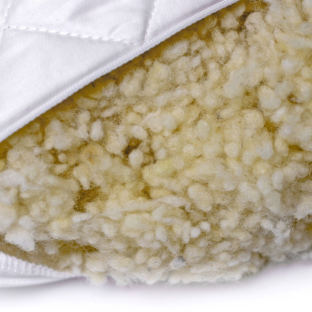 Billerbeck 349 Adele Kopfkissen mit Wolle LINDFLOCKS® Füllung