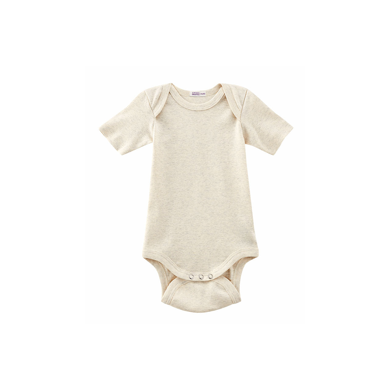Living Crafts Honey Baby Kurzarm-Body aus Bio Baumwolle