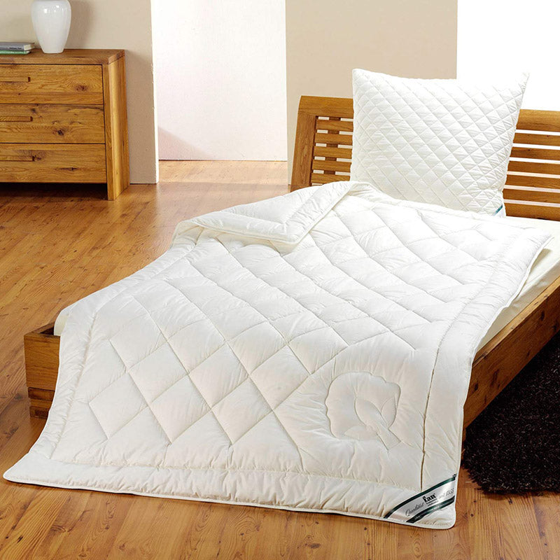 fan 4-Jahreszeiten-Bettdecke 2-tlg. mit Bio-Baumwolle-Füllung