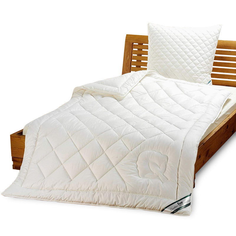 fan 4-Jahreszeiten-Bettdecke 2-tlg. mit Bio-Baumwolle-Füllung