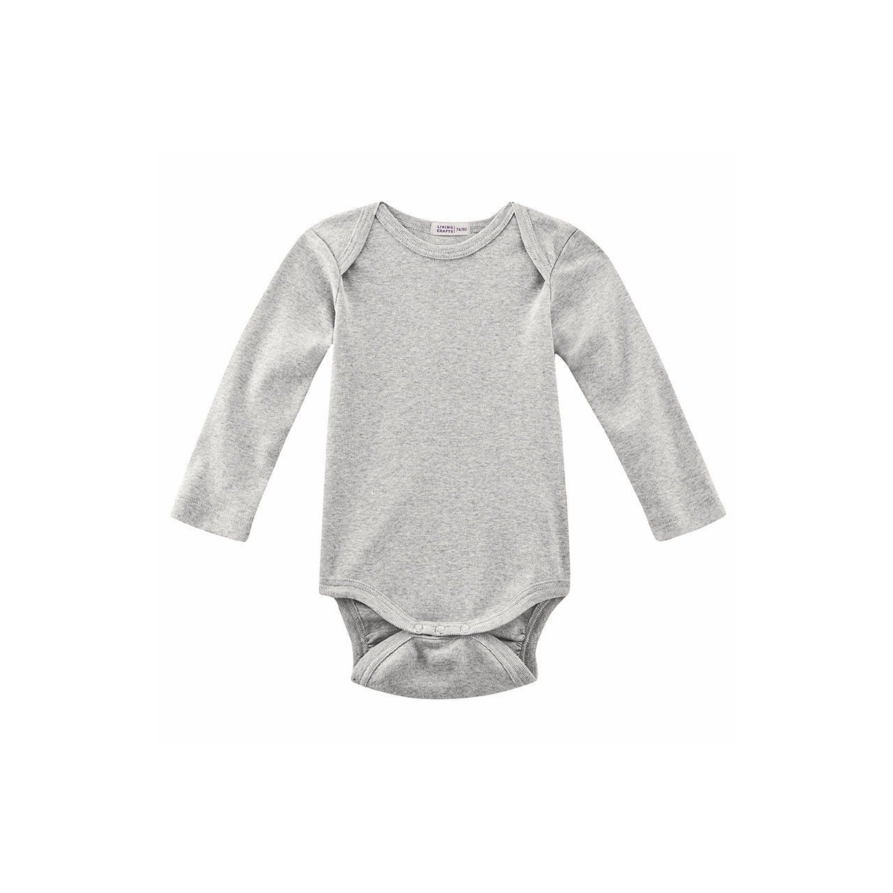 Living Crafts Herby Baby Langarm-Body aus Bio Baumwolle