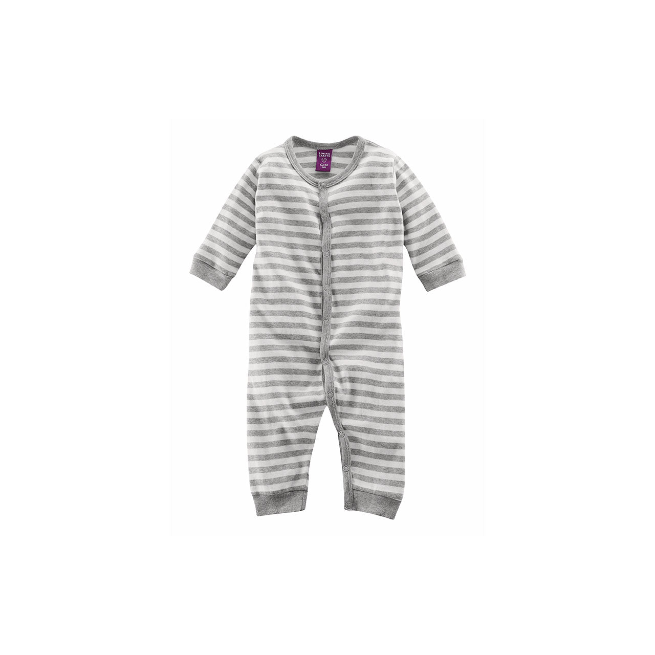 Living Crafts Emu Babyschlafanzug ohne Fuß aus Bio Baumwolle