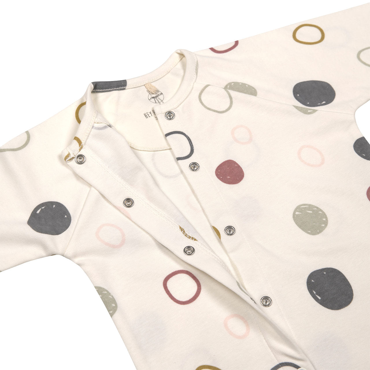 Lässig Cozy Colors Babyschlafanzug mit Fuß aus Bio Baumwolle