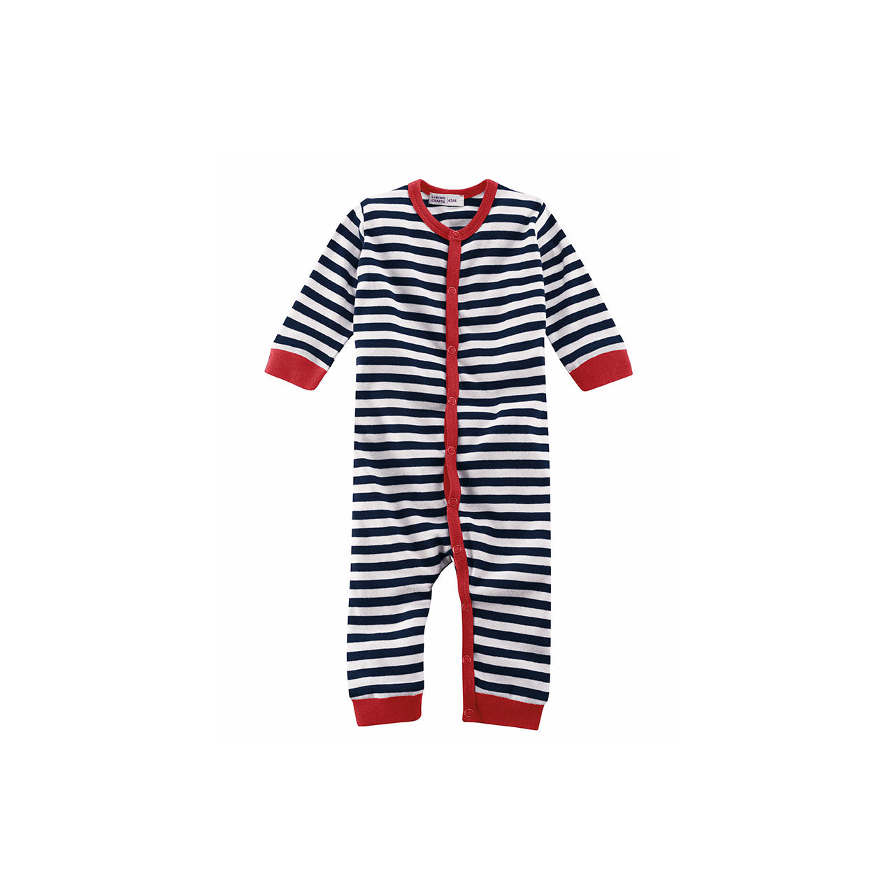 Living Crafts Emu Babyschlafanzug ohne Fuß aus Bio Baumwolle