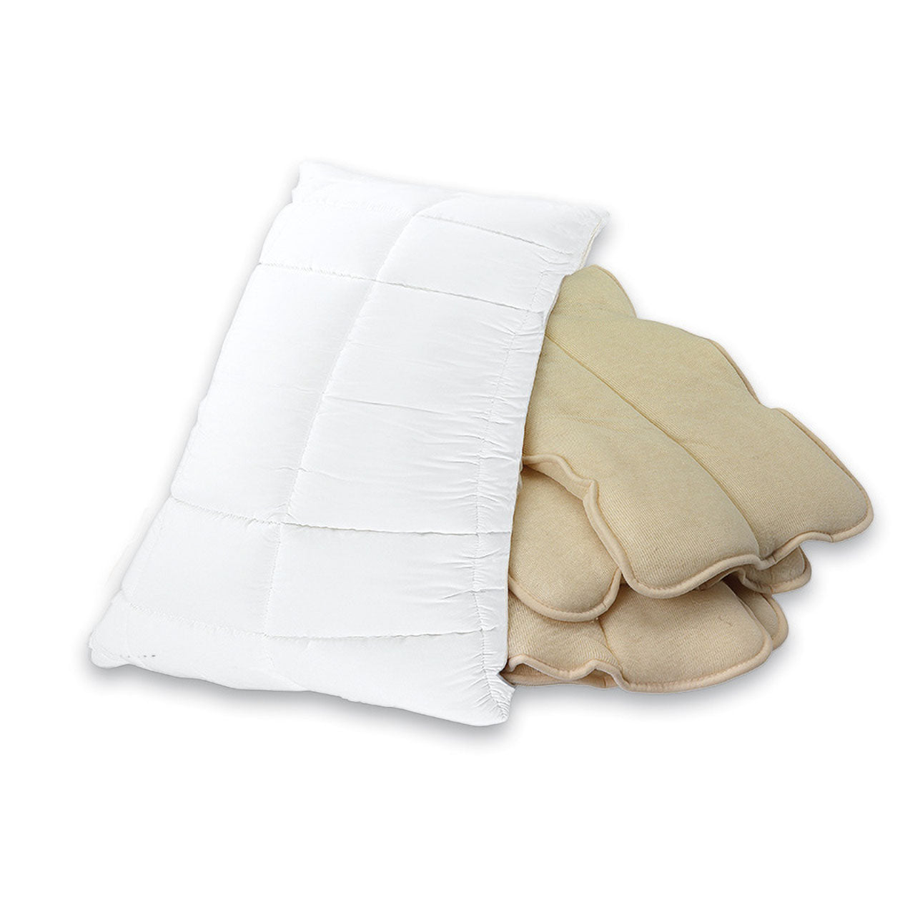 Traumina Exclusive Kopfkissen mit Merino Wolle Füllung