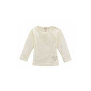 Living Crafts Baby Langarm-Shirt aus Bio Wolle / Seide