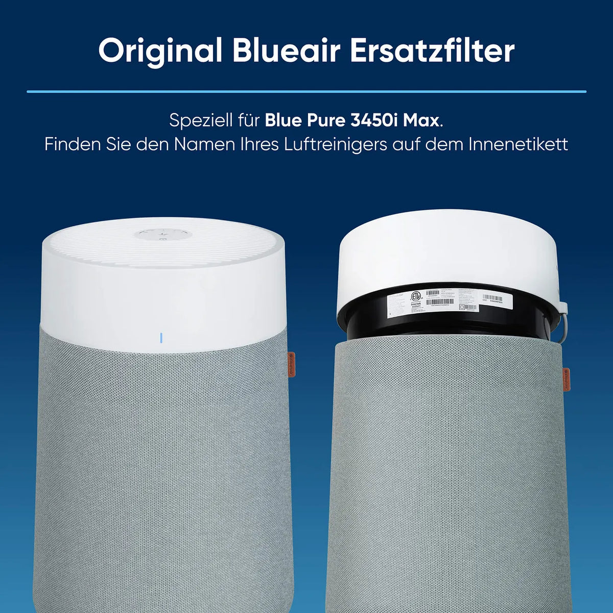 Blueair Blue Max Pure 3350i (311i Max) Ersatzfilter