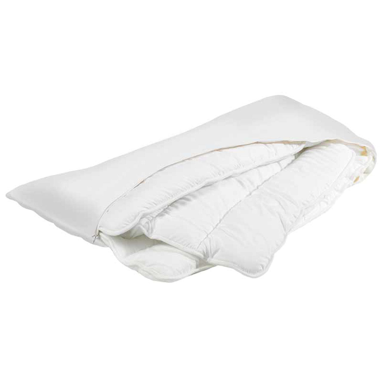 Traumina Exclusive Kopfkissen mit Bio Daunen Füllung