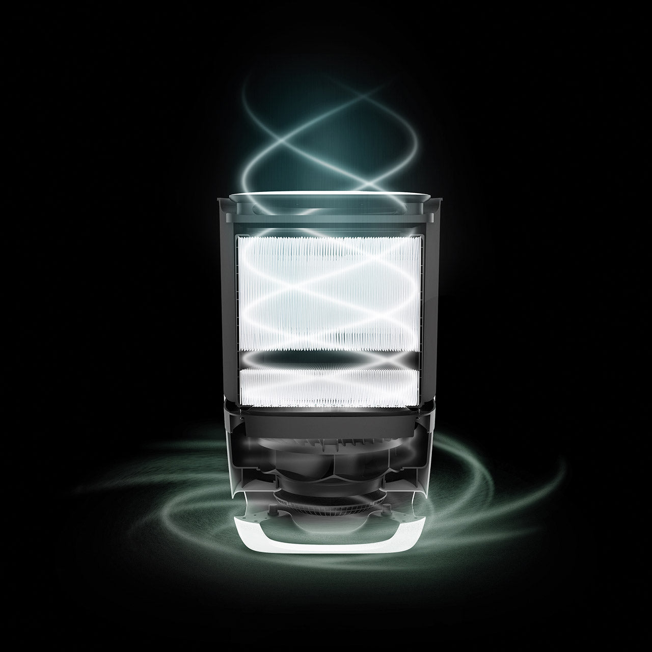 aeris aair MICU Luftreiniger mit Arm