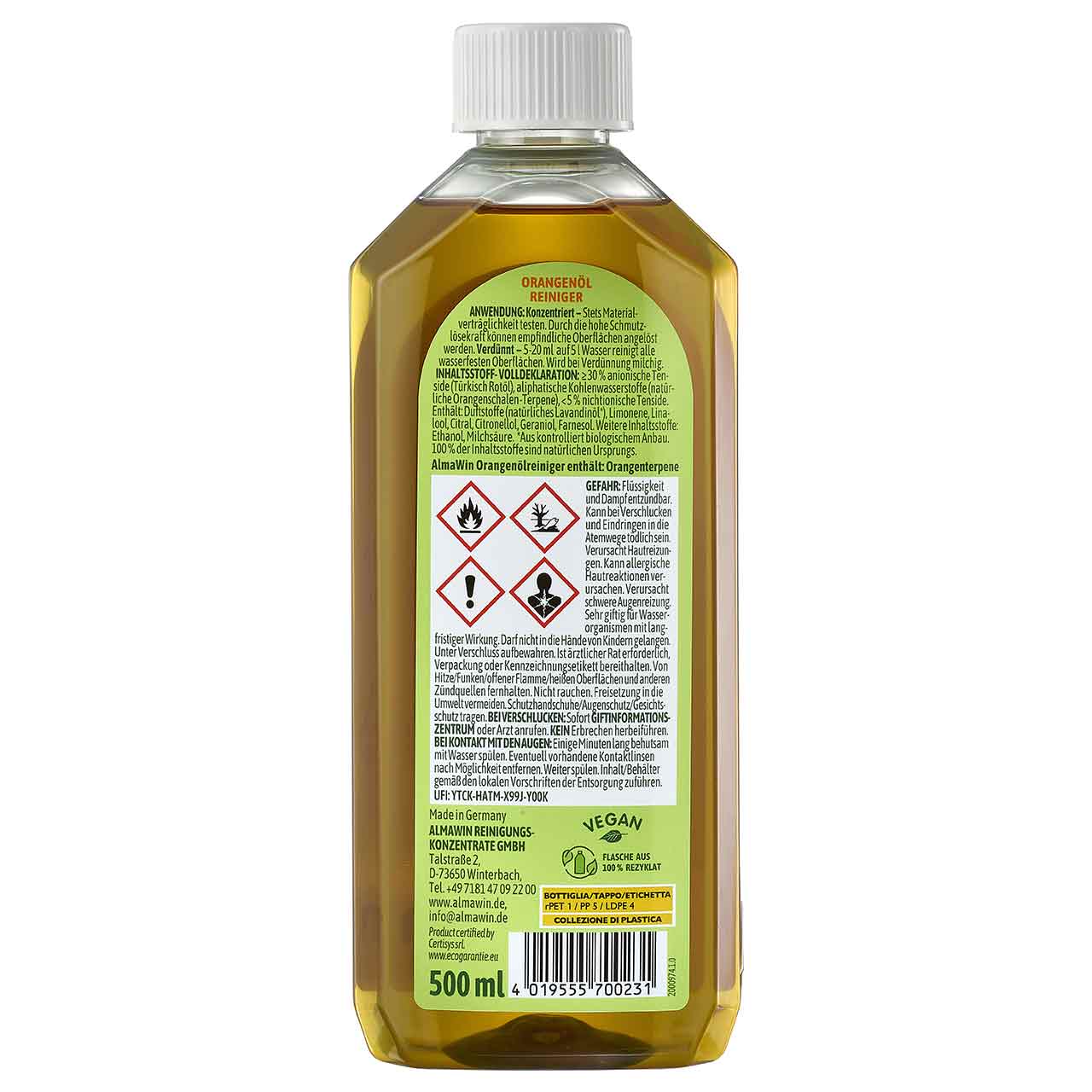 Almawin Orangenöl-Reiniger