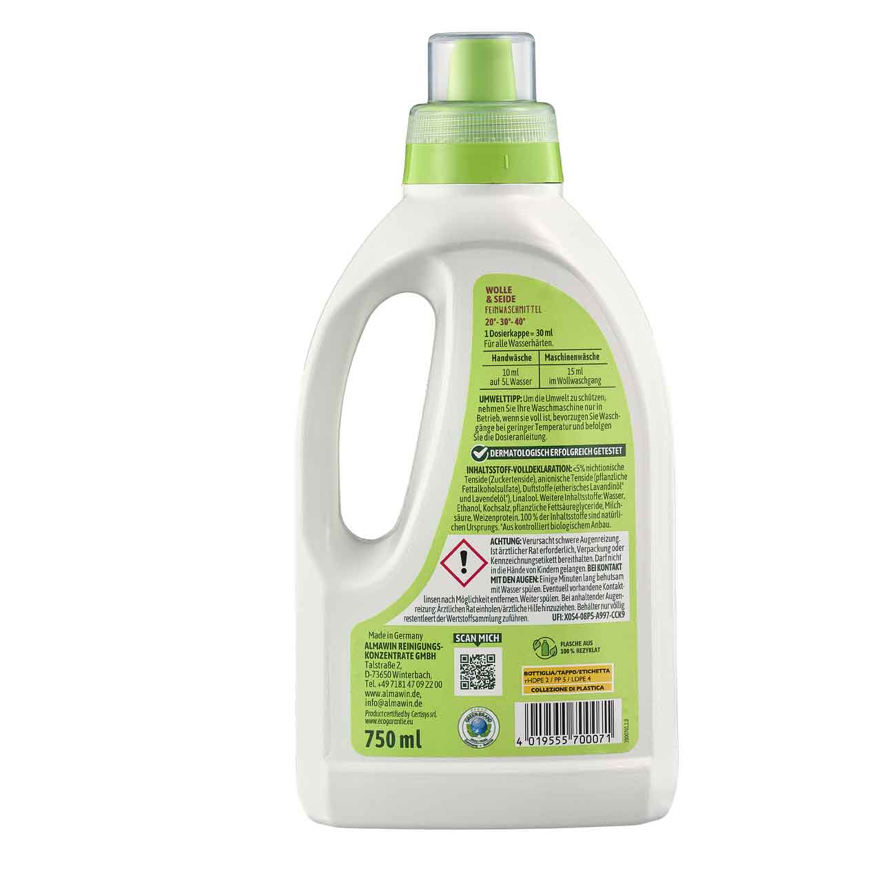 Almawin Wollwaschmittel für Wolle und Seide