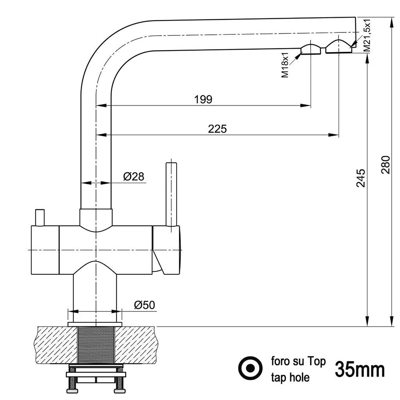 Alvito Atessa Edelstahl