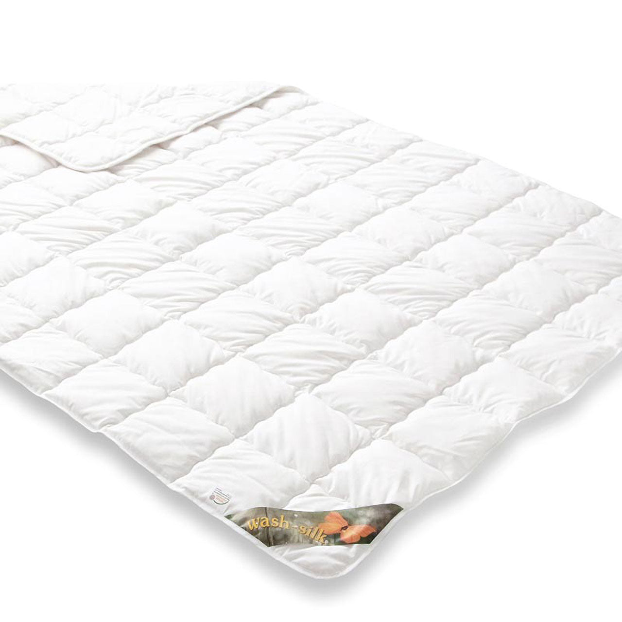 Badenia Wash Silk Frühjahr/Sommer-Bettdecke mit Wildseide-Füllung