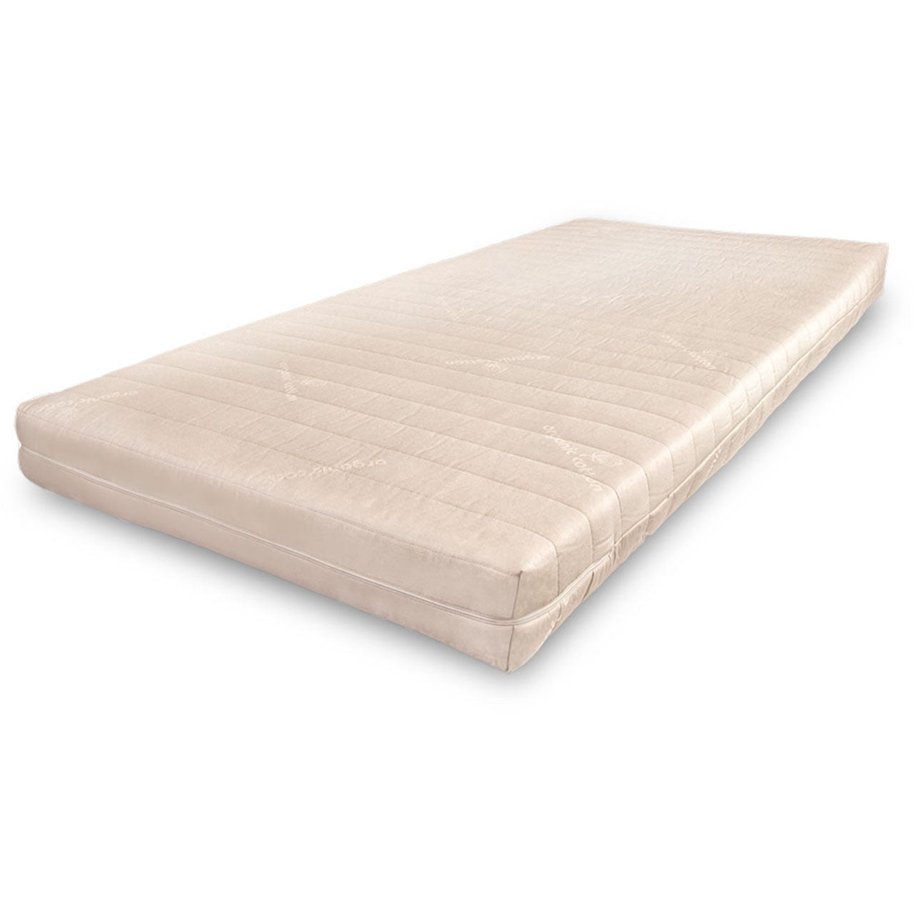 Baumberger Varia Lana Junior Naturlatex Öko Matratze mit Bio Baumwolle / Schurwolle Bezug