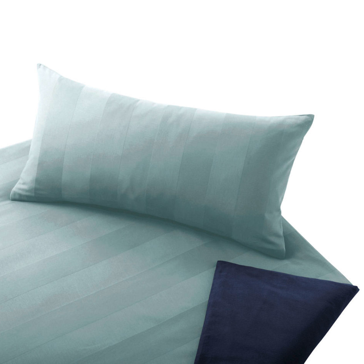 Cotonea Wendebettwäsche Set Tandem aus Bio Baumwolle Biber / Satin