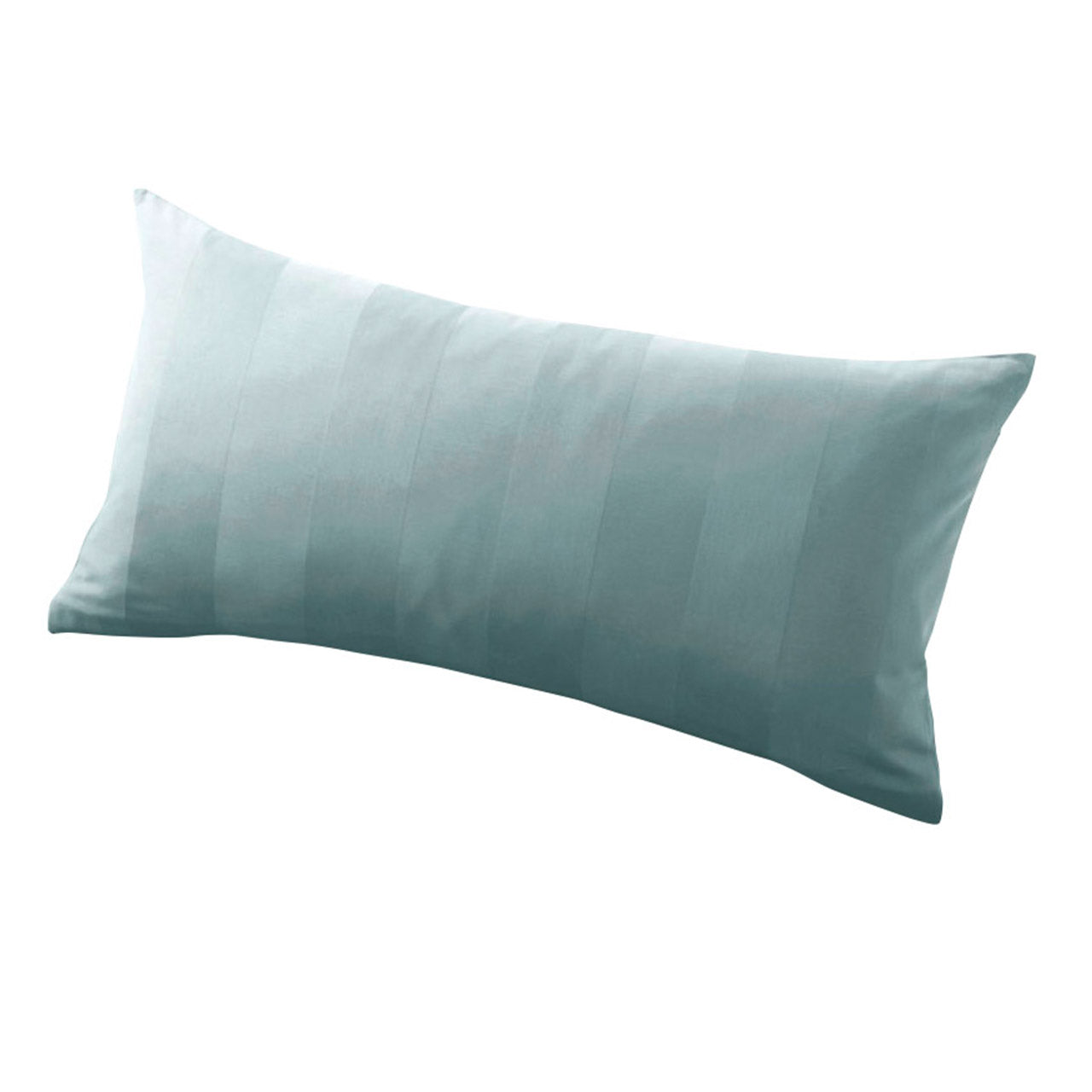 Cotonea Tandem Kissenbezug aus Bio Baumwolle Biber / Satin