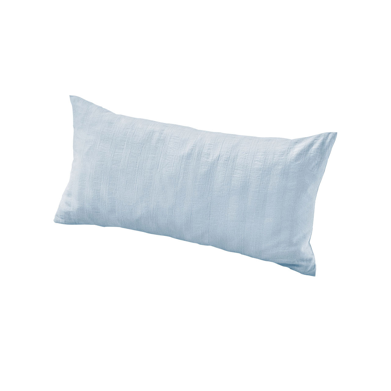 Cotonea Crinkle Kopfkissenbezug aus Bio Baumwolle