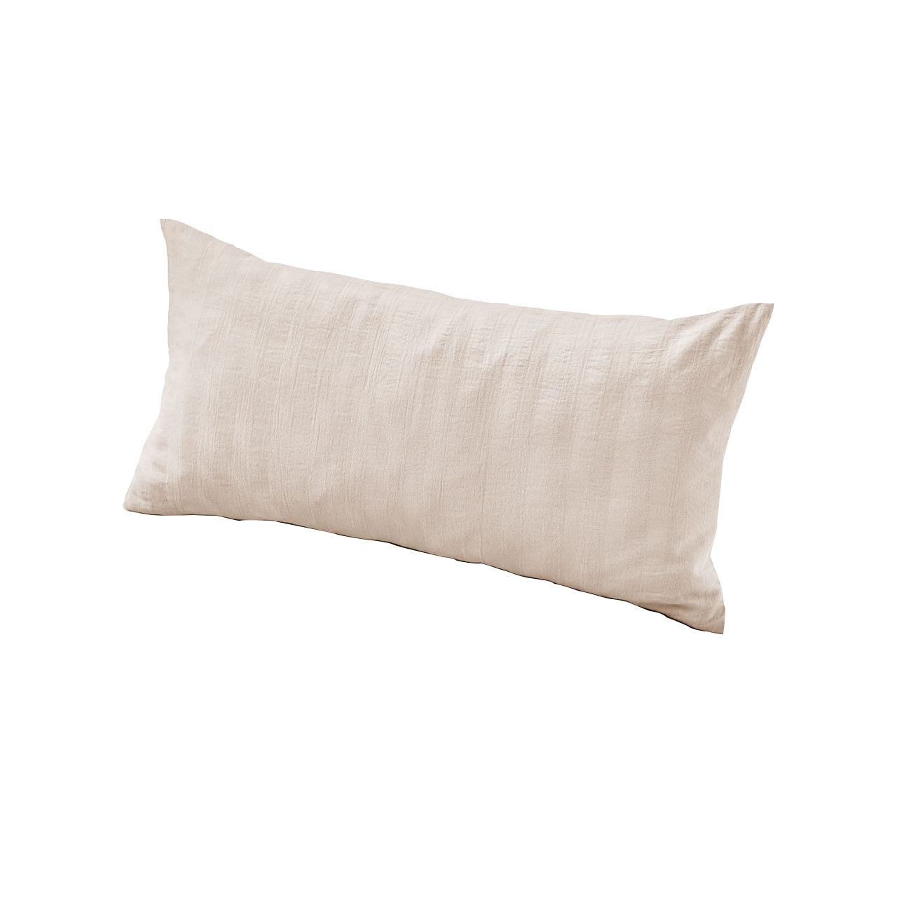 Cotonea Crinkle Kopfkissenbezug aus Bio Baumwolle