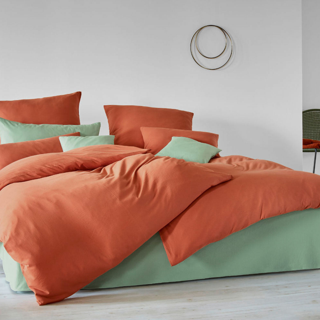 Cotonea Bettwäsche Set aus Bio Baumwoll Jersey