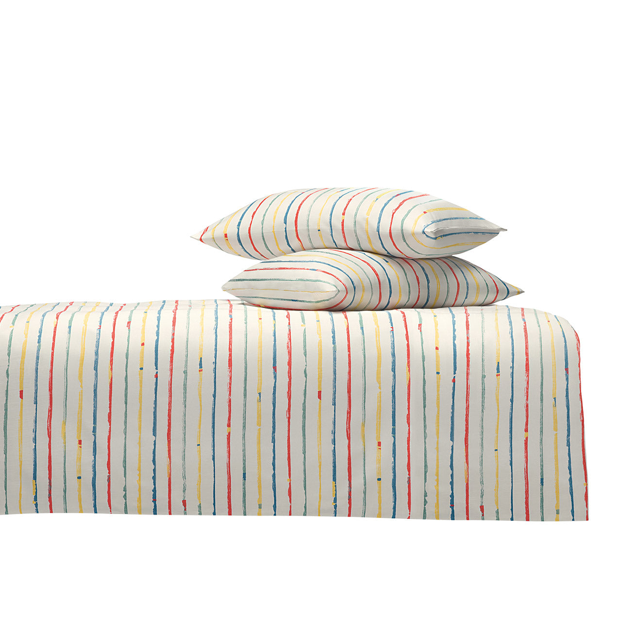 Cotonea Stripy Kinderbettwäsche Set aus Bio Baumwoll Satin