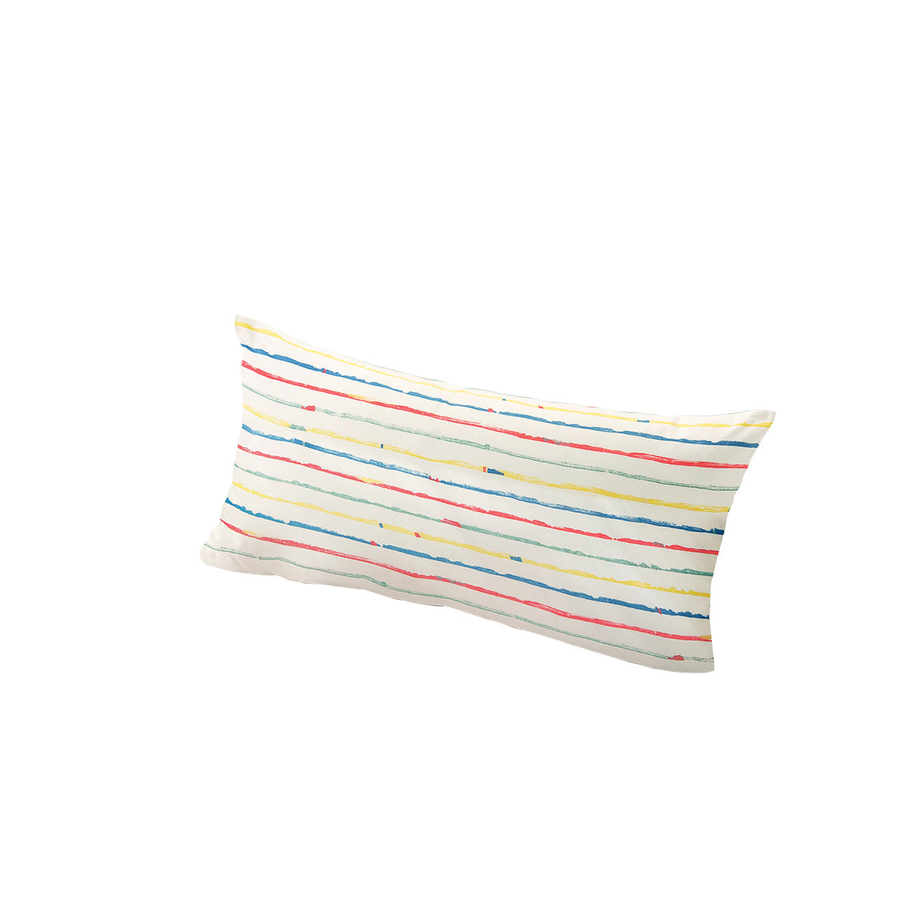 Cotonea Stripy Kopfkissenbezug für Kinder aus Bio Baumwoll Satin