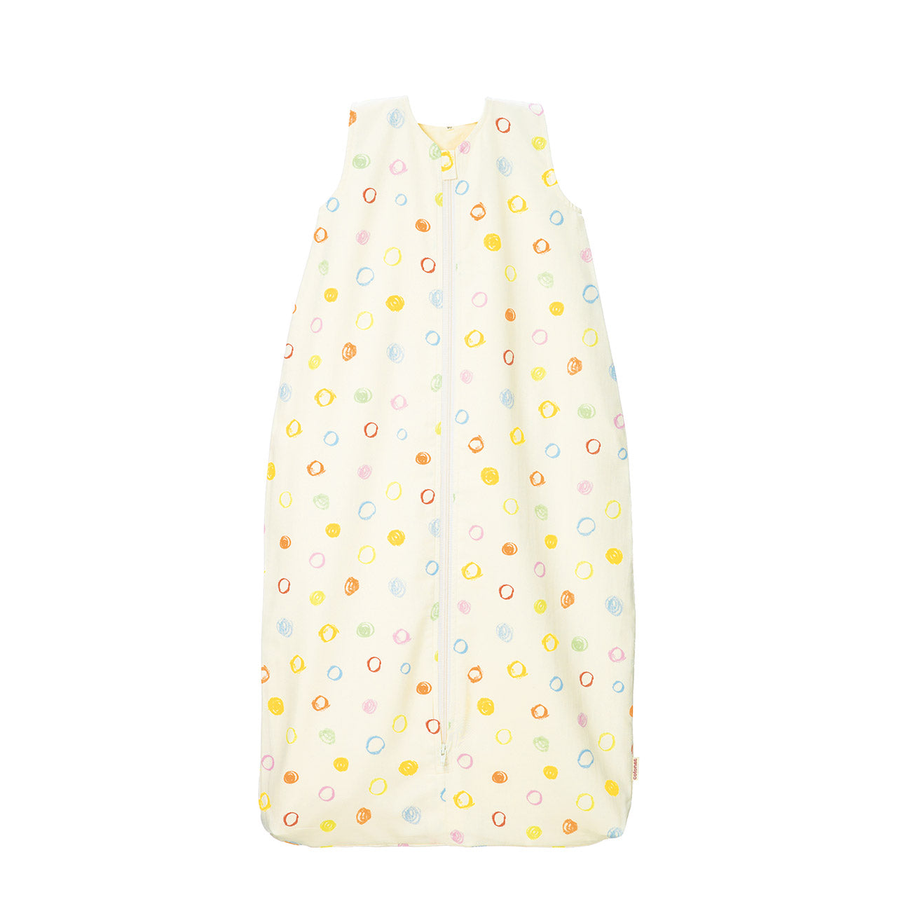 Cotonea Baby Schlafsack aus Bio Baumwolle Satin & Flanell