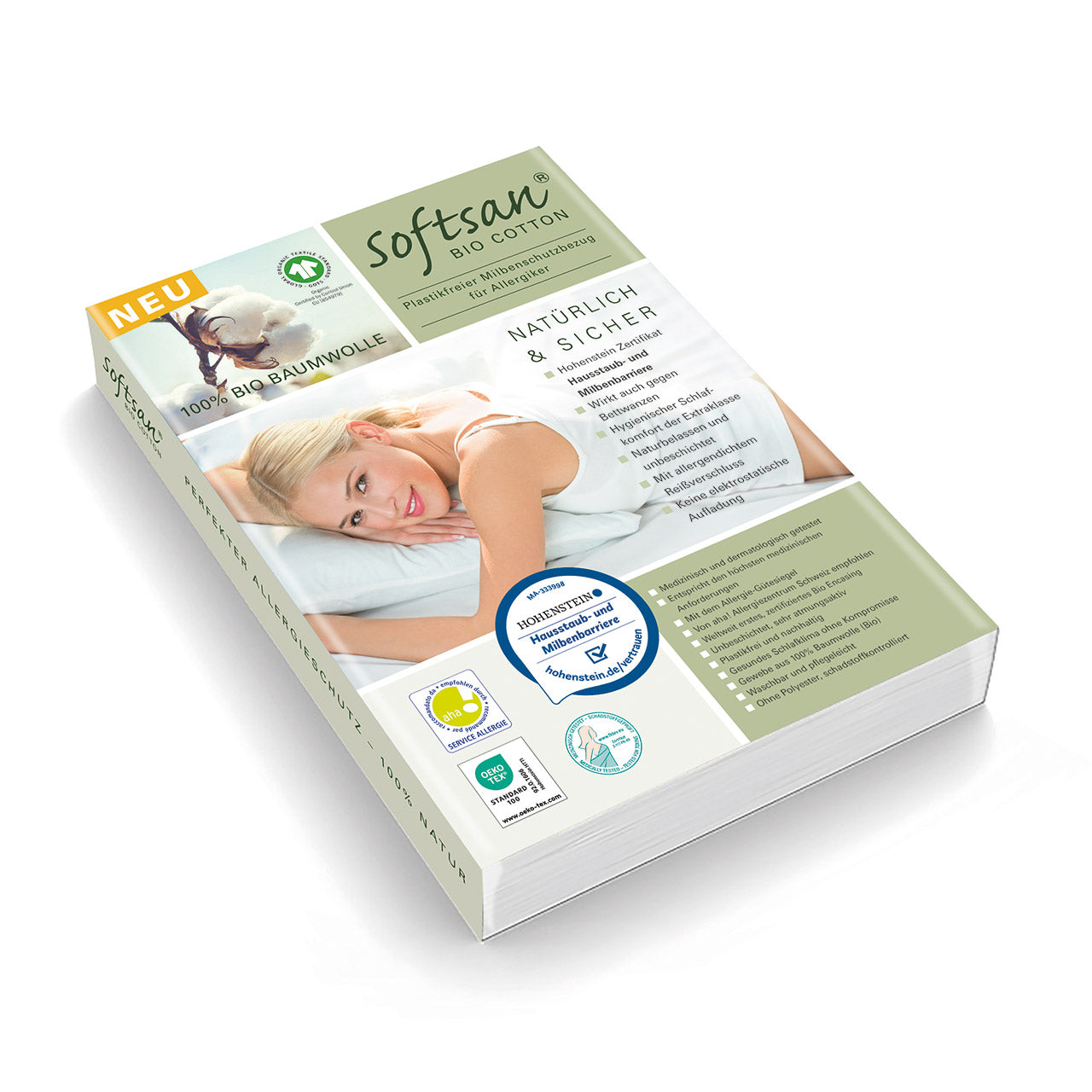 Softsan® Bio Cotton Encasing Set, 3tlg.