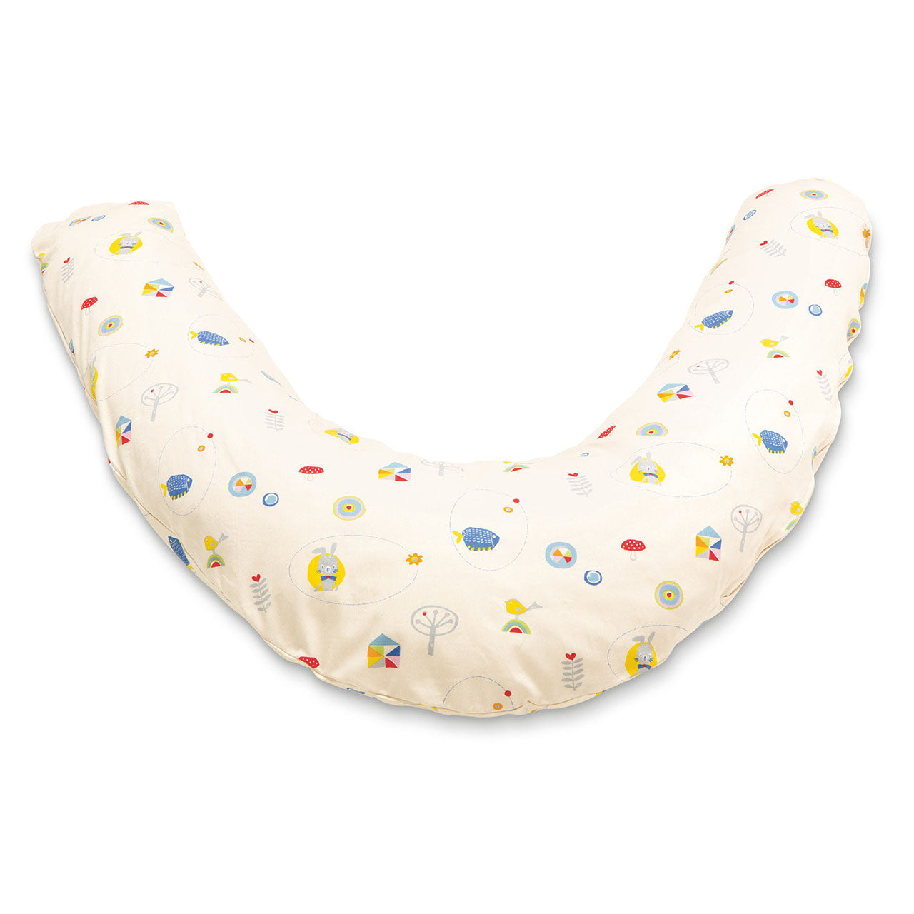 Cotonea Kissenbezug für Stillkissen aus Bio Baumwolle 36 x 180 cm